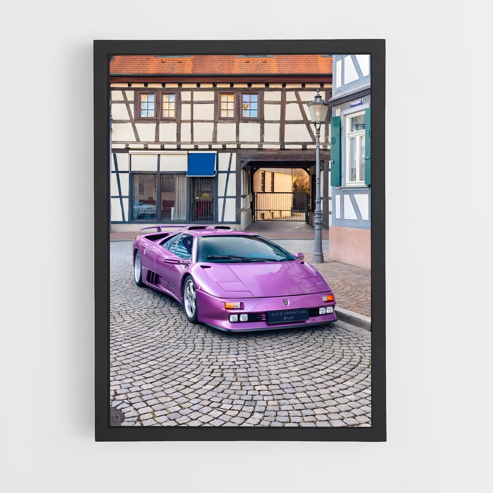 Poster Diablo Vibes – affiche Lamborghini (vue 2)